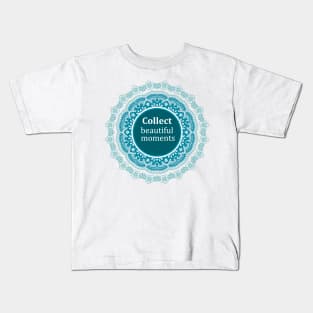 Mindfulness quote Kids T-Shirt